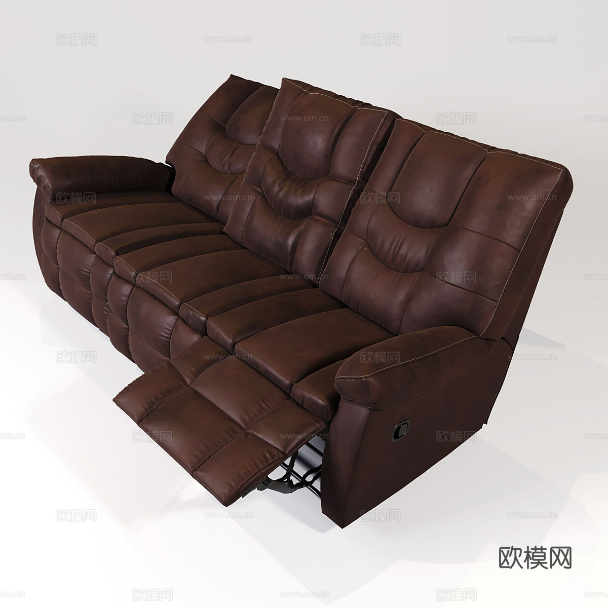 现代意式电动躺椅3d模型