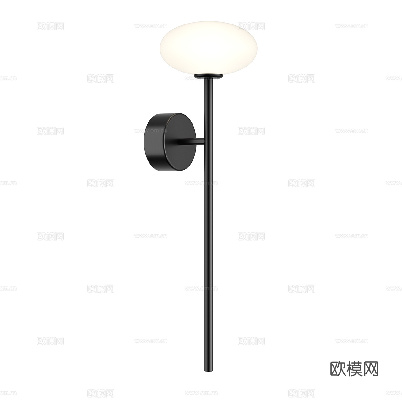 Leds C4 极简壁灯 现代壁灯 玻璃壁灯 金属壁灯3d模型