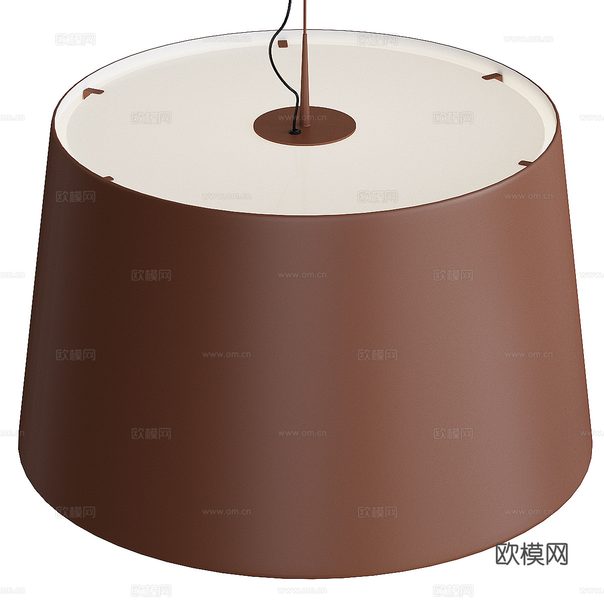 现代意式极简装饰吊灯3d模型