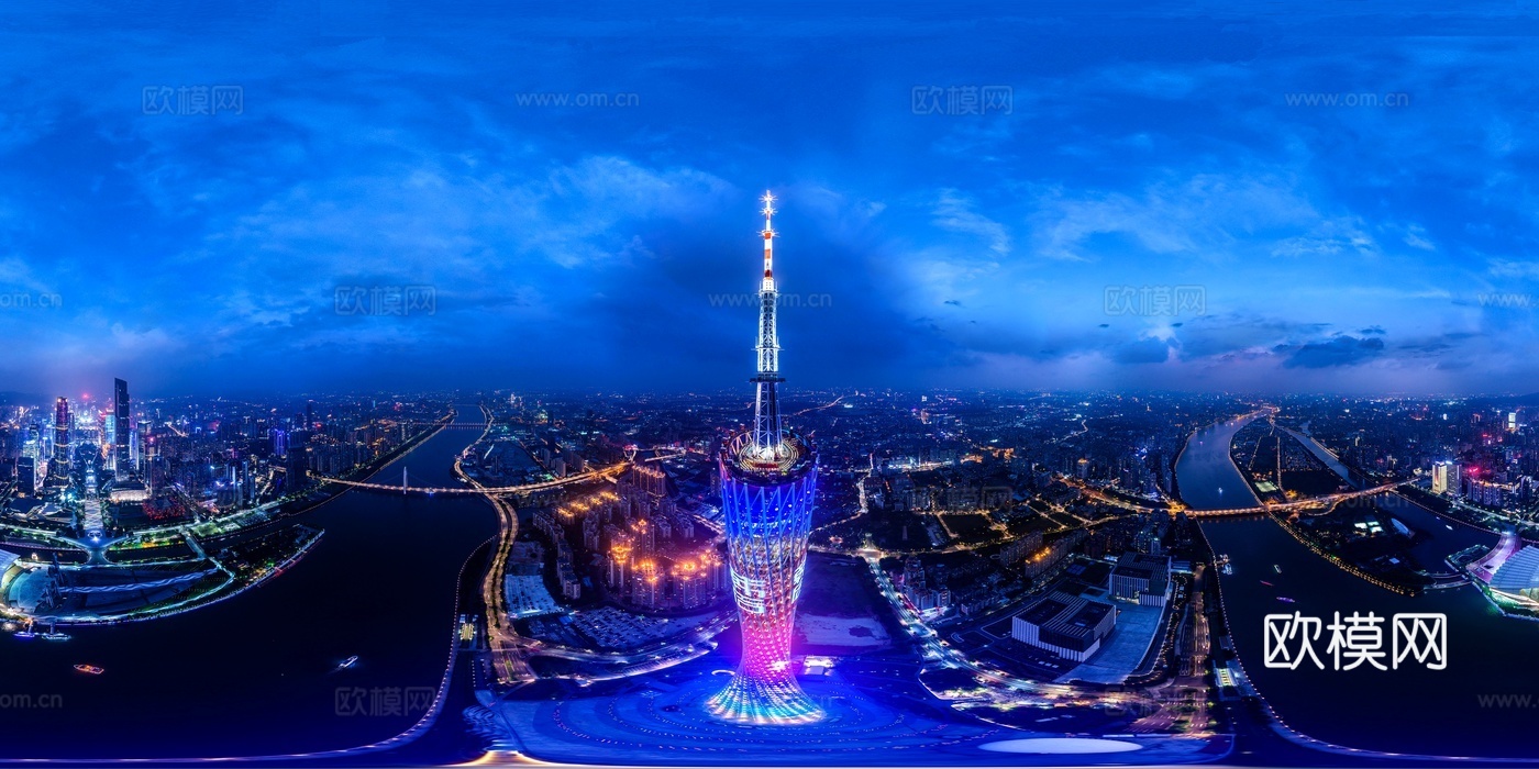 高清城市夜景HDR贴图