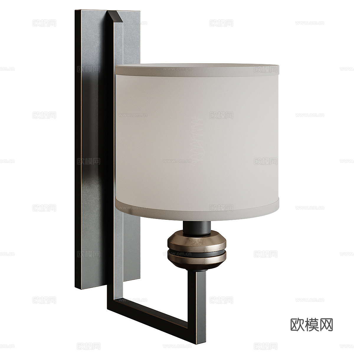 新中式轻奢装饰壁灯3d模型