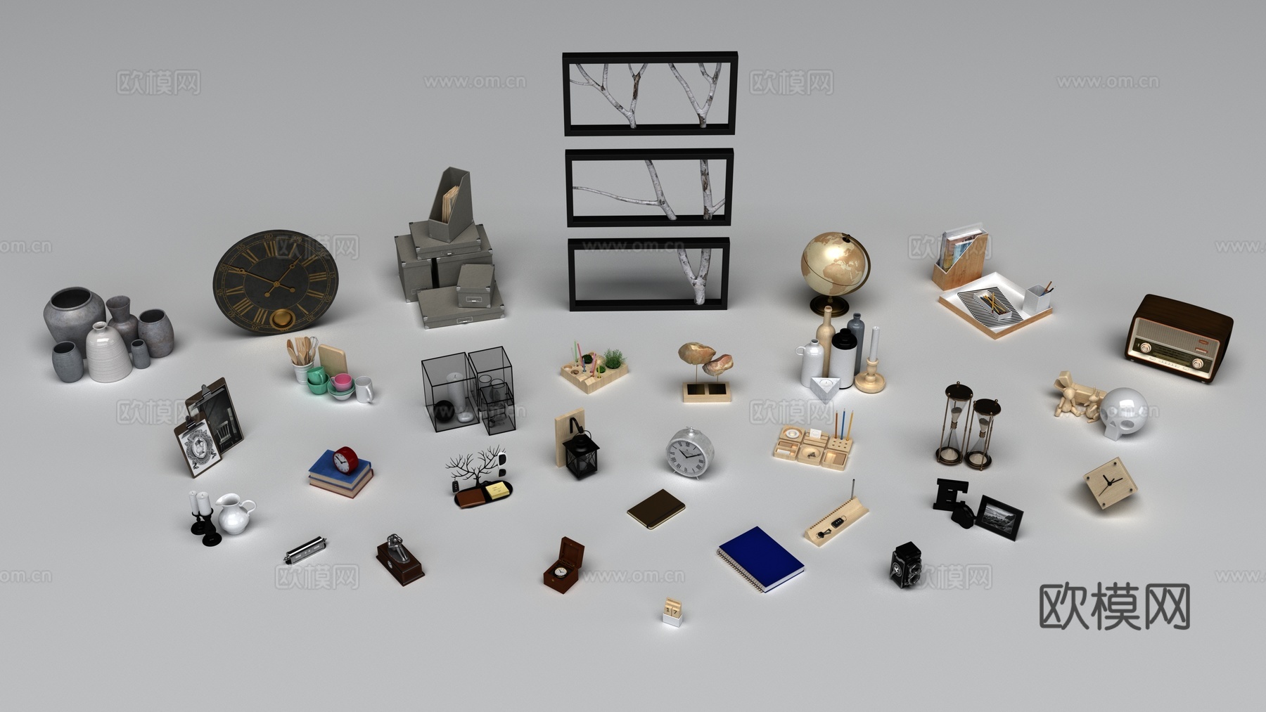 复古装饰品3d模型