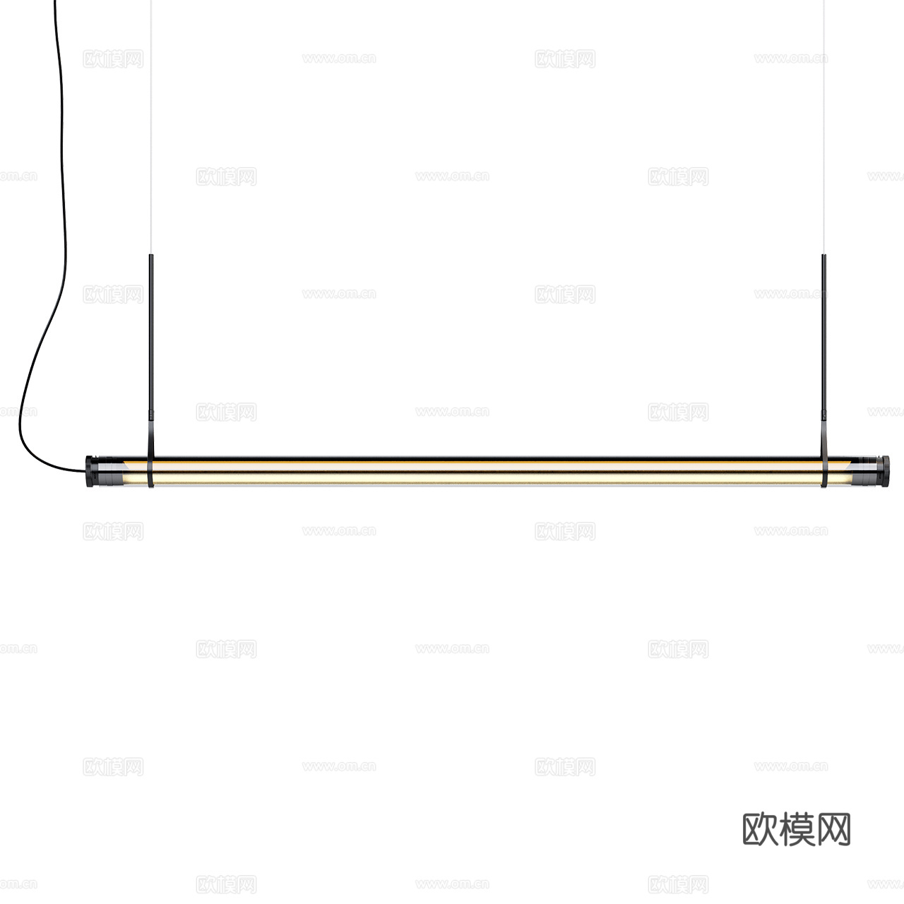 Marset 极简吊灯 玻璃吊灯 金属吊灯 长条吊灯3d模型