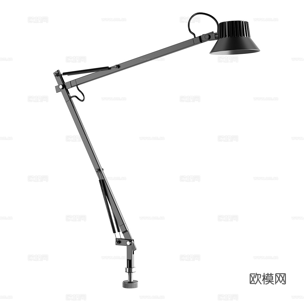 Muuto 工业风台灯 金属台灯 经典台灯 建筑师台灯3d模型