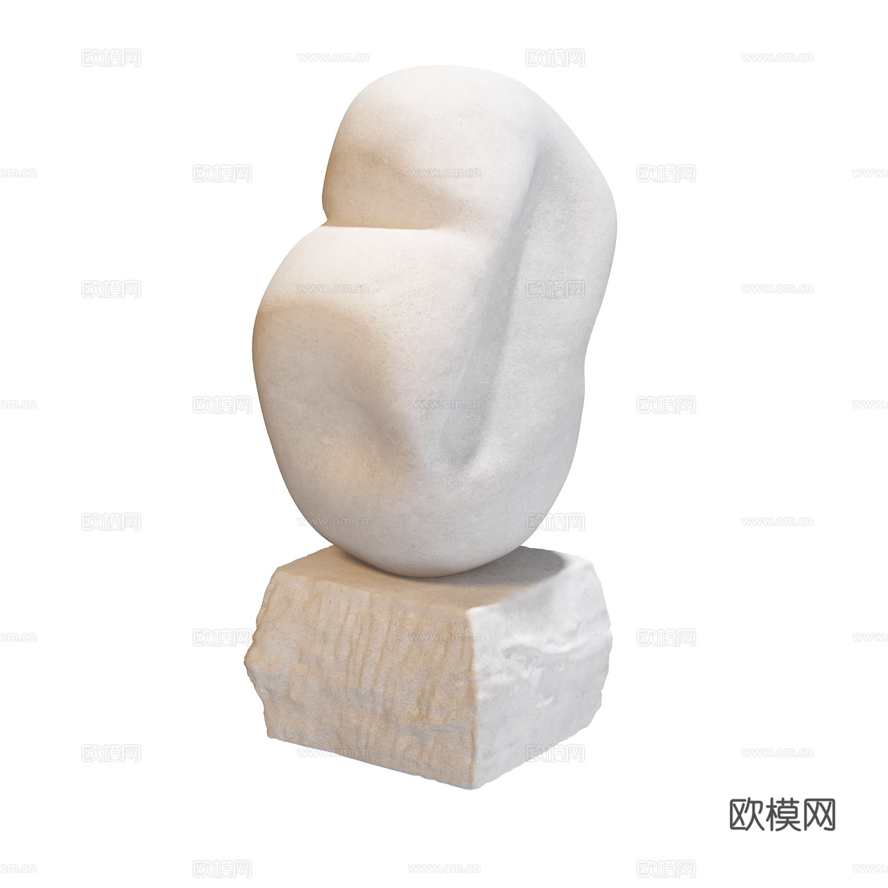 Kristina 雕塑 抽象雕塑 石材雕塑 雕塑摆件 艺术品3d模型