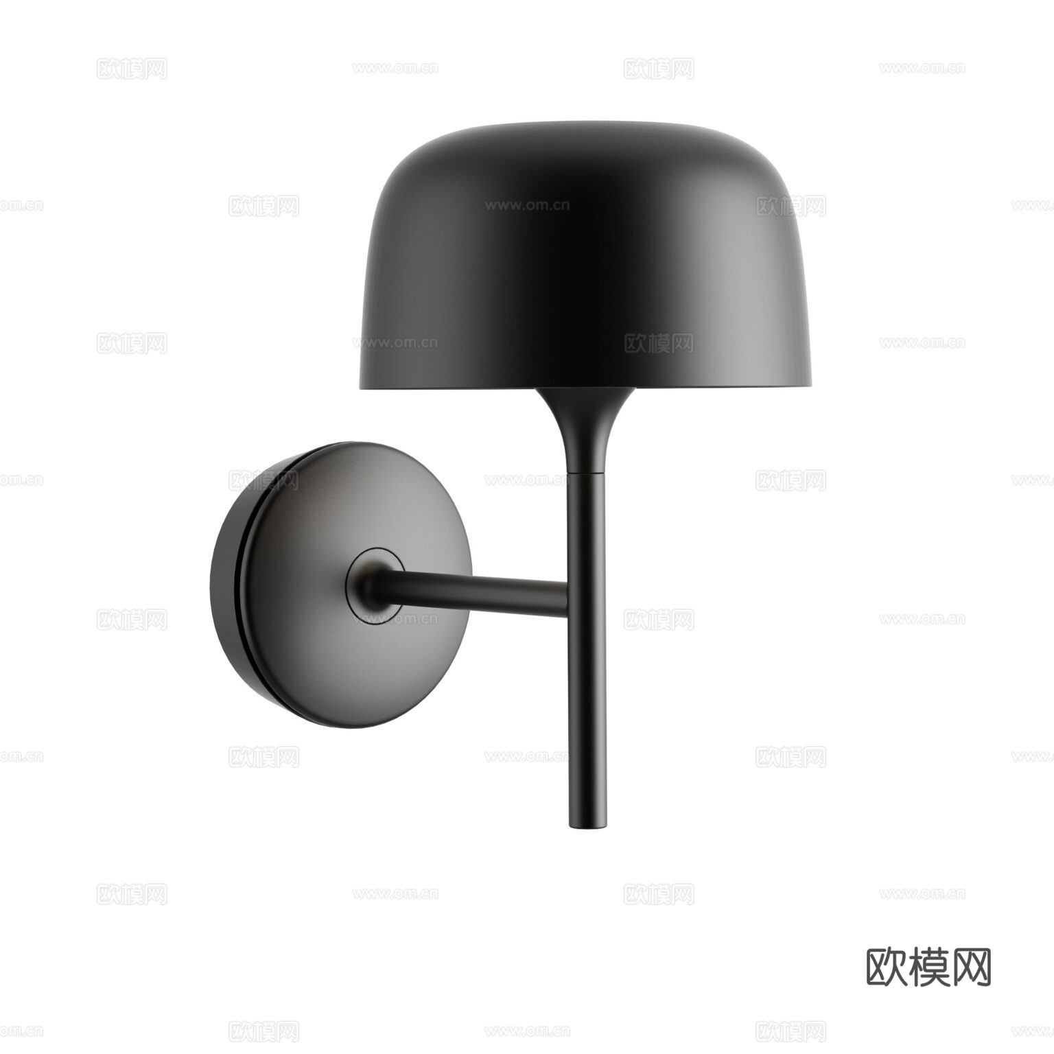 Bover 现代壁灯 极简壁灯 黑色壁灯 金属壁灯3d模型