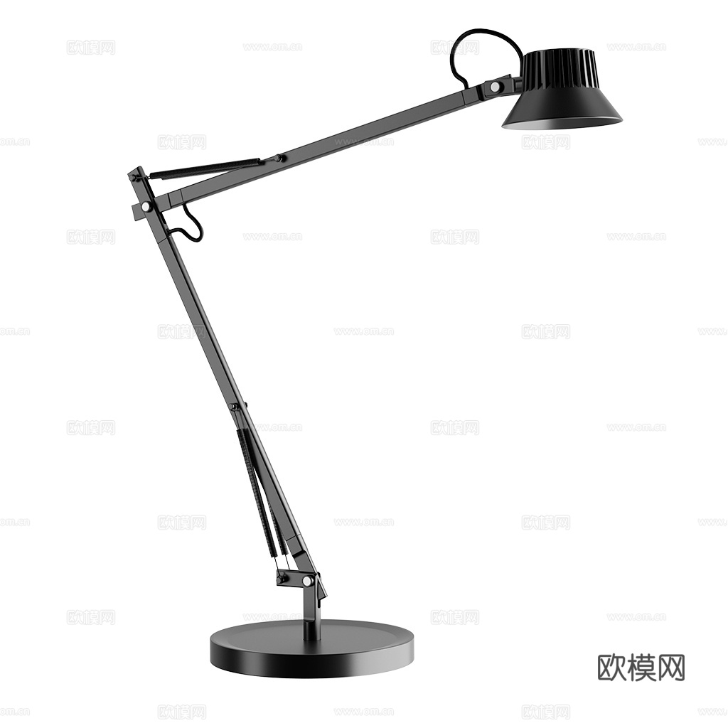 Muuto 工业风台灯 金属台灯 经典台灯 建筑师台灯3d模型