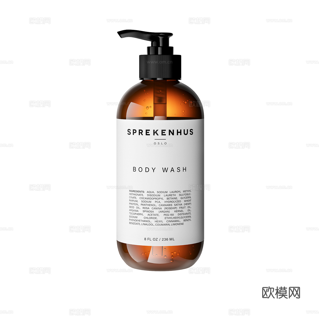 Sprekenhus 沐浴露 洗头水 洗涤用品3d模型