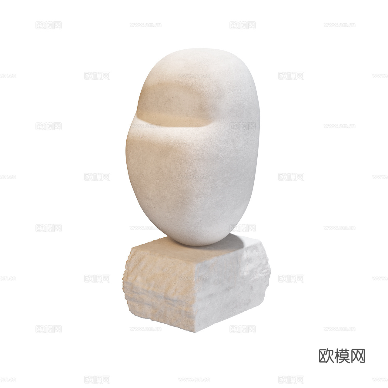Kristina 雕塑 抽象雕塑 石材雕塑 雕塑摆件 艺术品3d模型