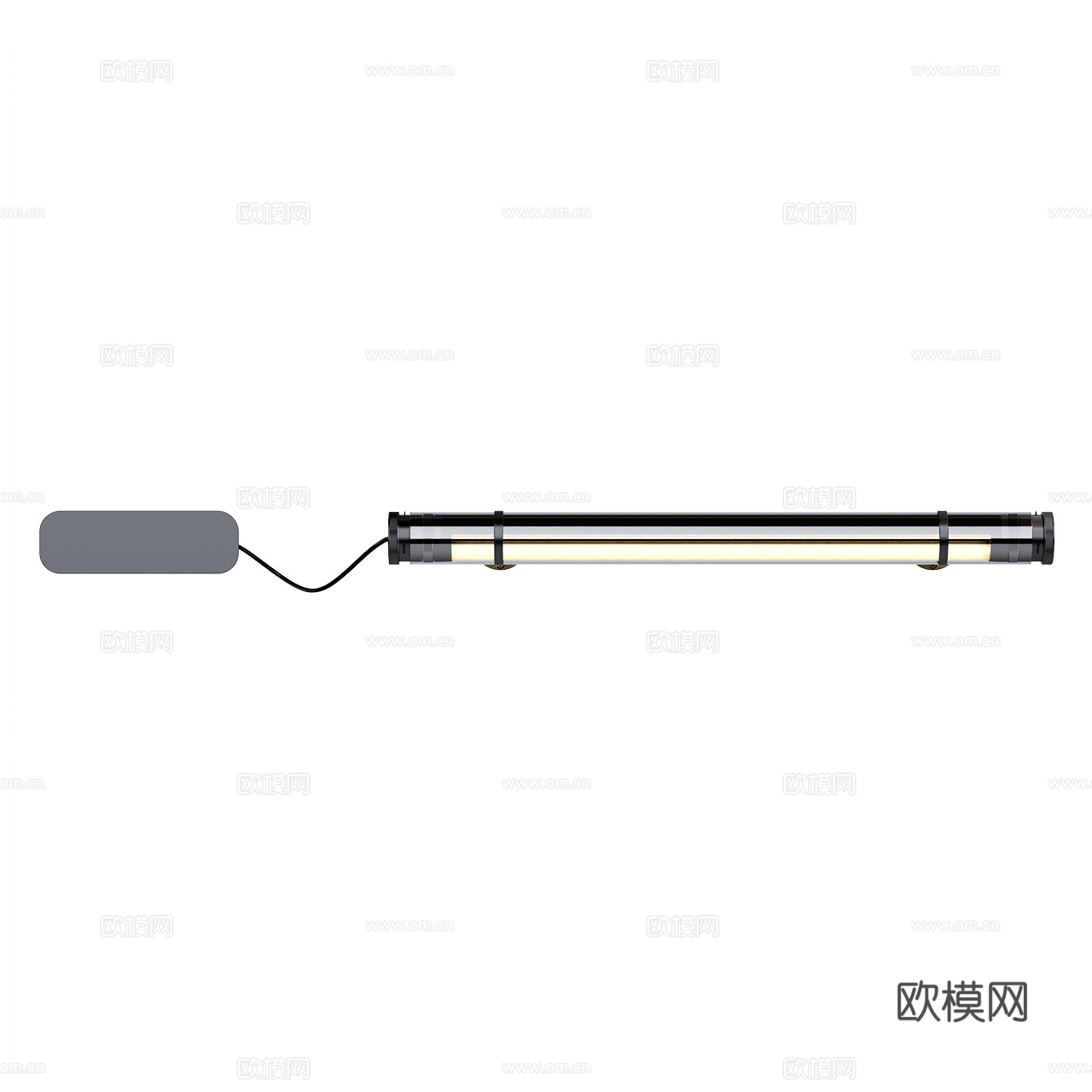 Marset 现代壁灯 玻璃壁灯 极简壁灯 长条壁灯3d模型