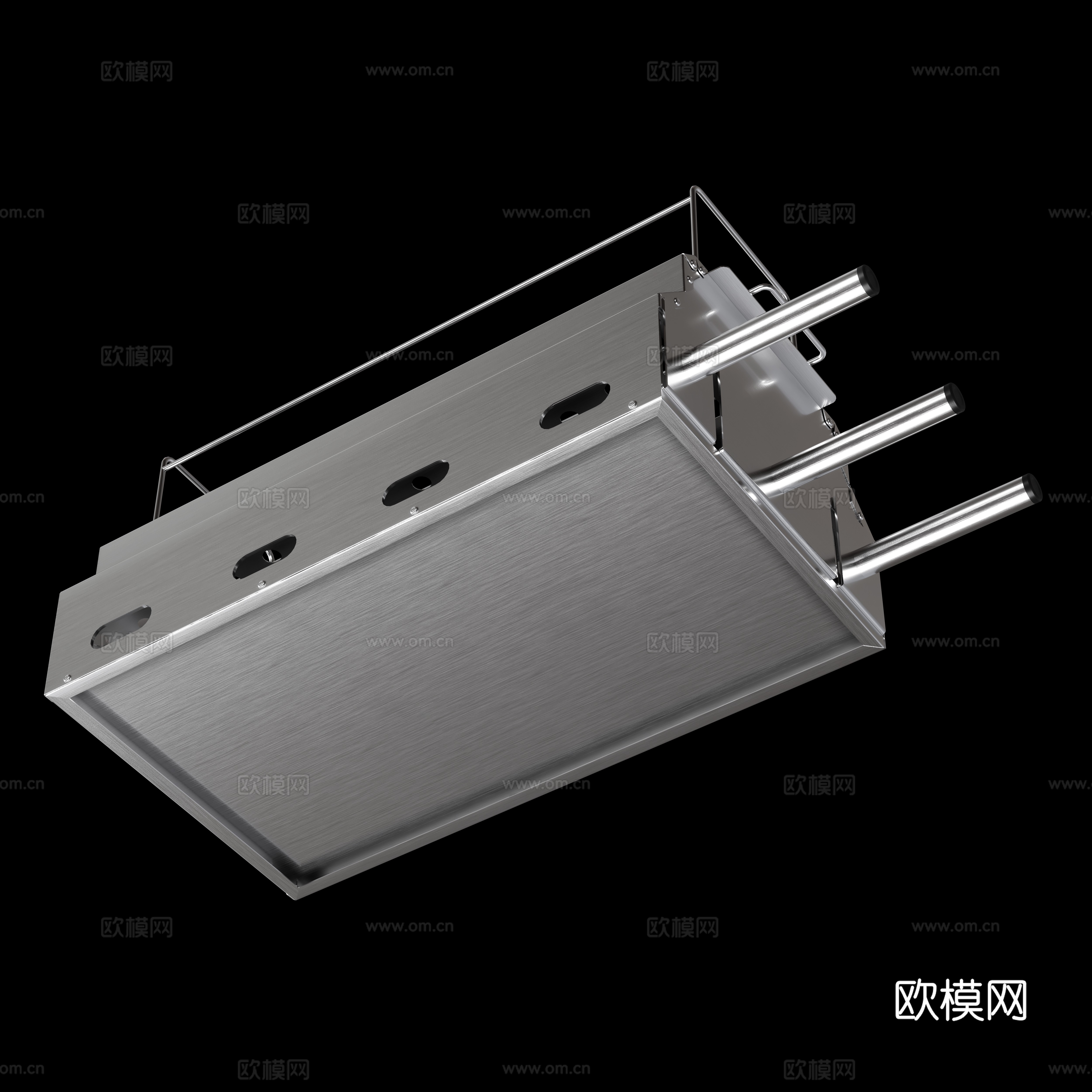 淄博烧烤架3d模型