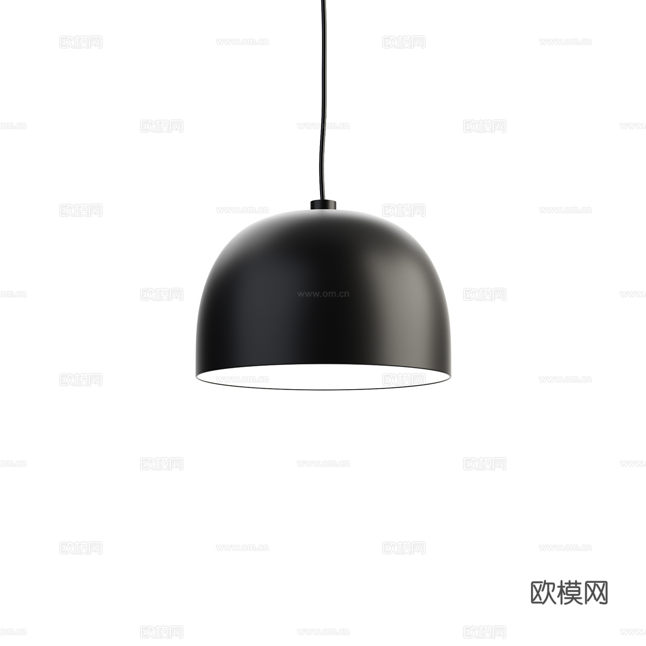 Zero 现代吊灯 极简吊灯 金属吊灯 装饰吊灯 工业风吊灯3d模型