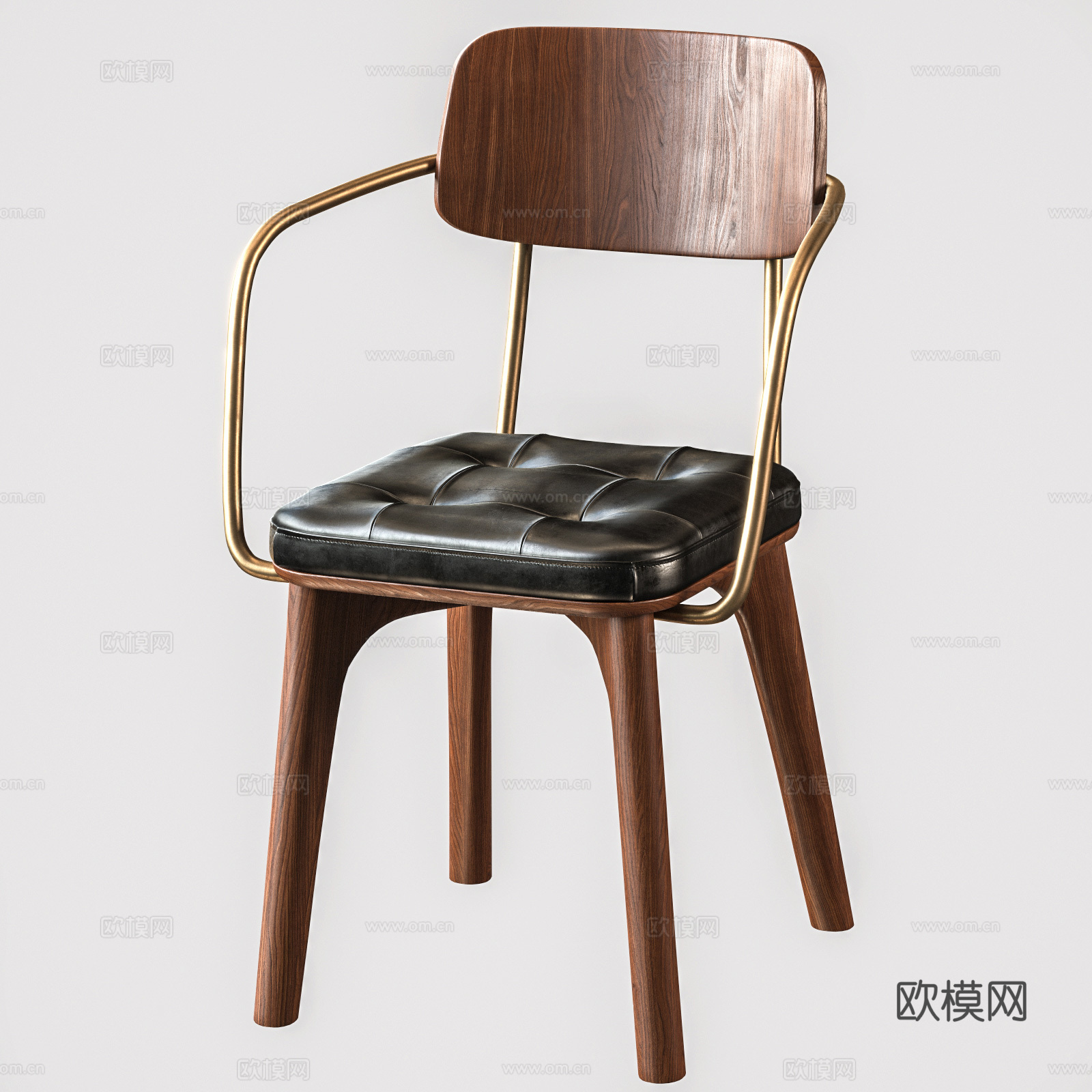 扶手椅 休闲椅 单椅3d模型