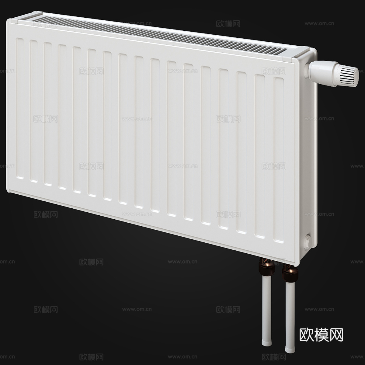 取暖器 暖气片3d模型