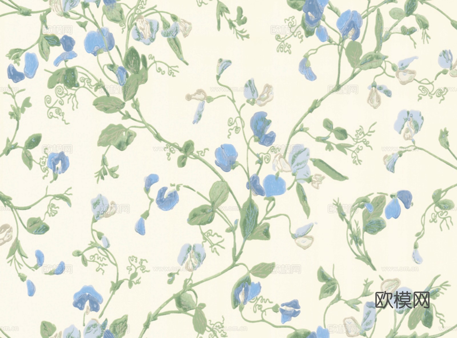 中式田园 几何壁纸下载