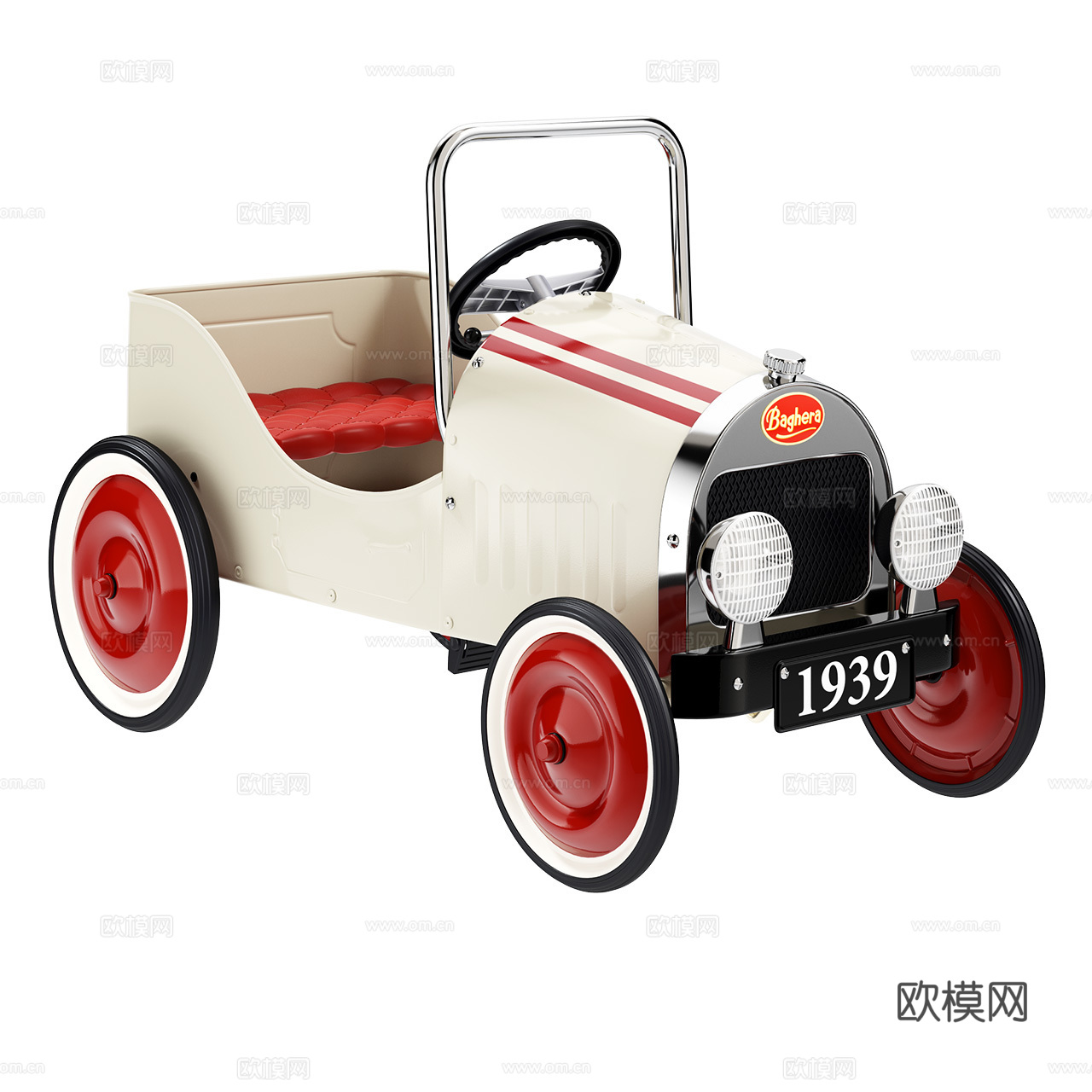 Baghera 经典玩具车 玩具 玩具车 复古玩具 儿童玩具3d模型
