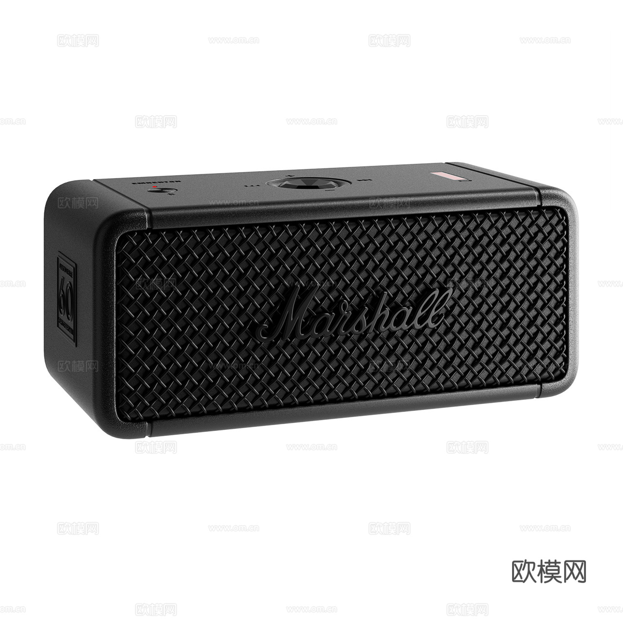 Marshall 经典音箱 蓝牙音箱 音响 扬声器3d模型