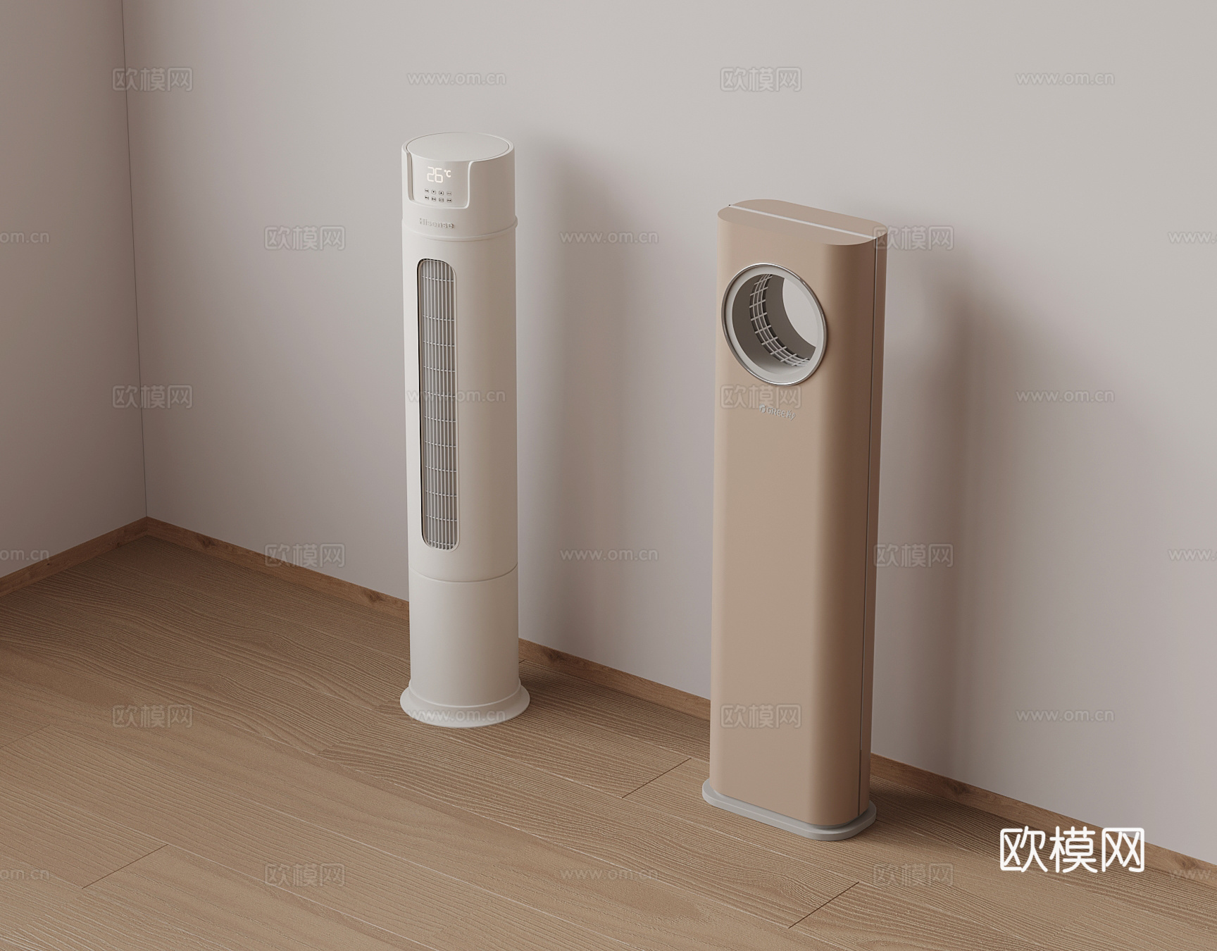 其他电器 现代小风扇 空调3d模型