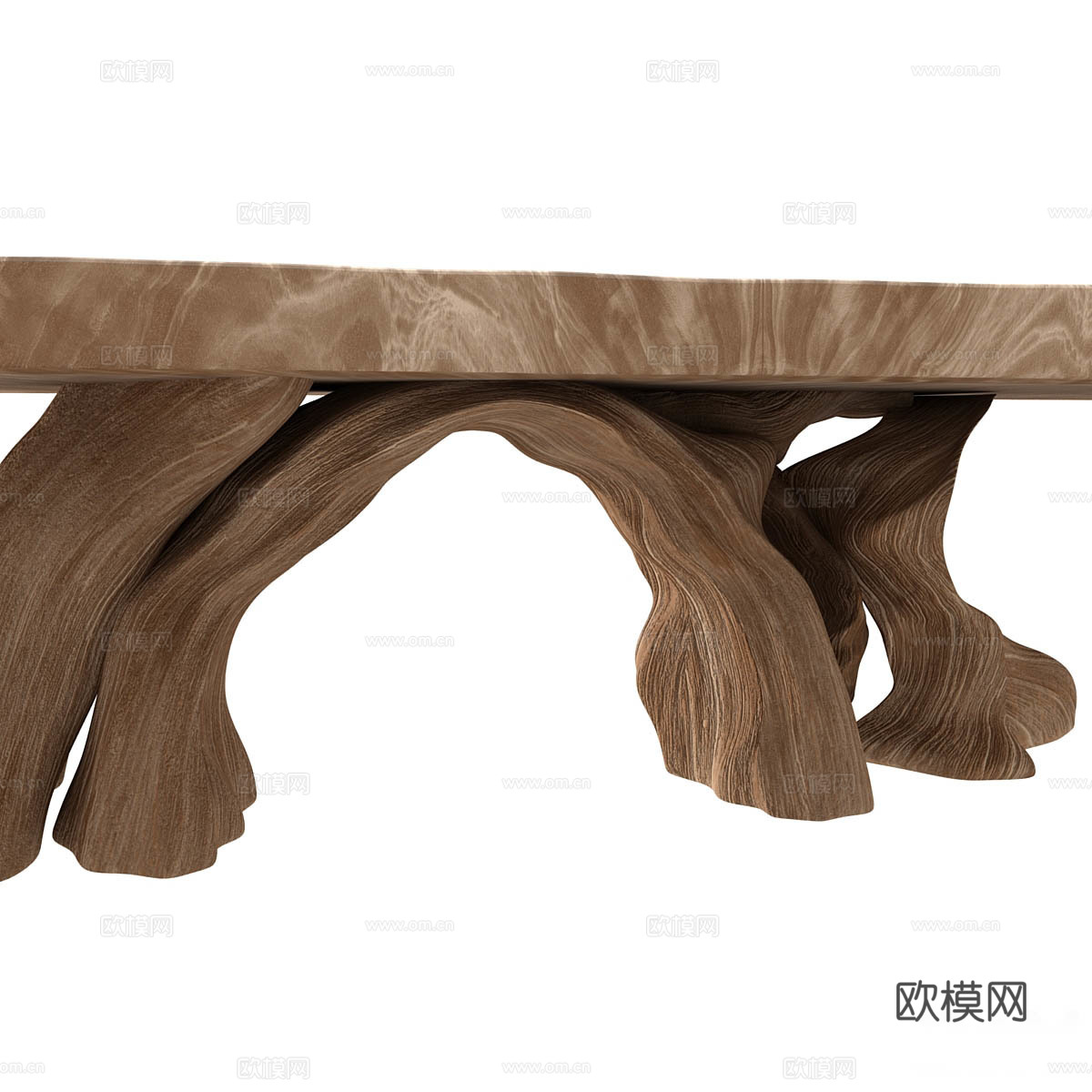 新中式侘寂茶桌 茶台3d模型