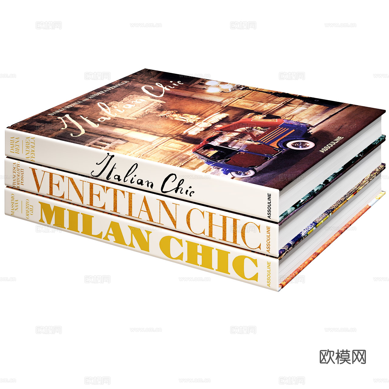 Assouline 现代书籍 书籍 书 桌面摆件 装饰品摆件3d模型