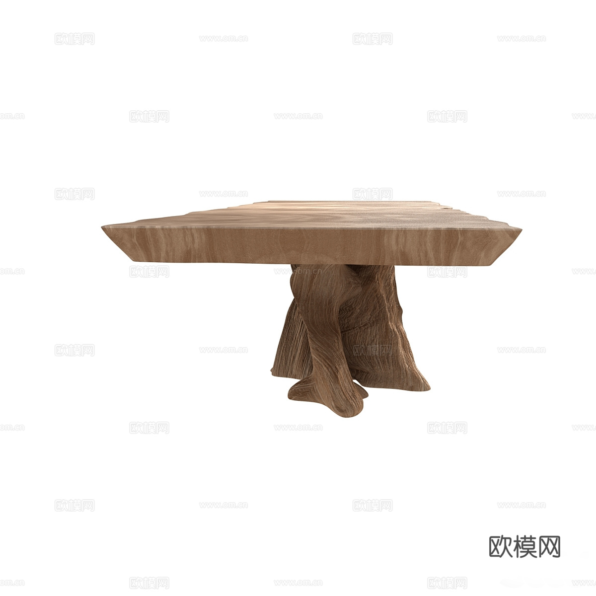 新中式侘寂茶桌 茶台3d模型