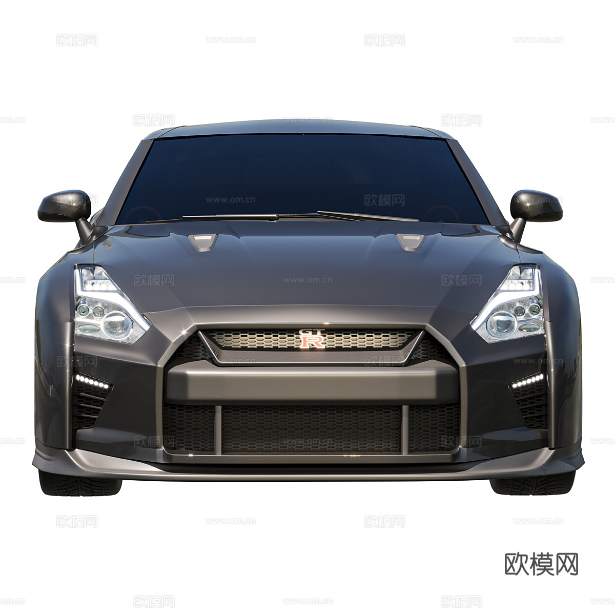 日产 GTR R35 哥斯拉 轿跑3d模型