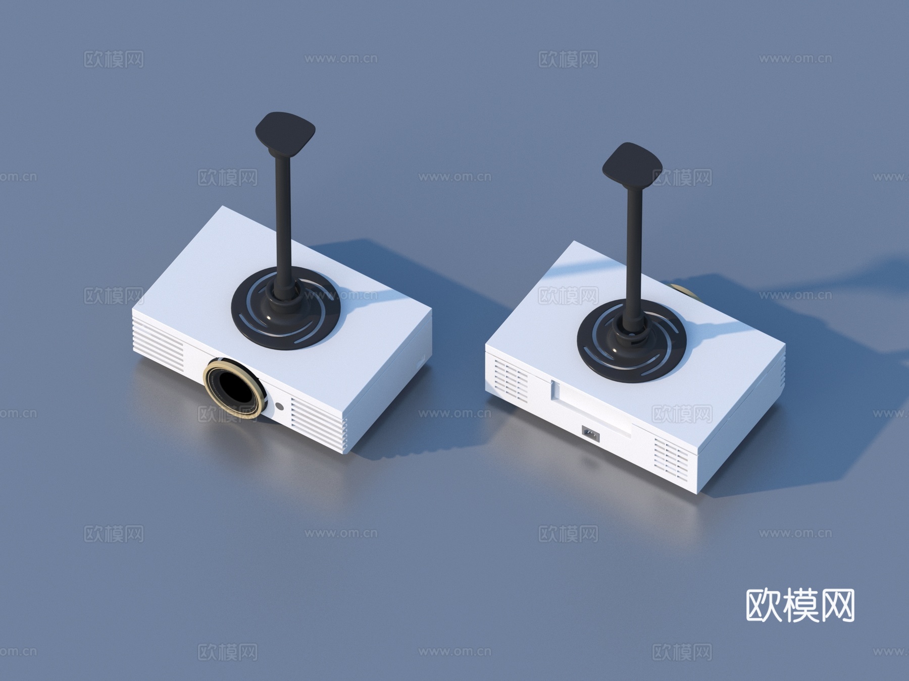 投影仪 小品3d模型