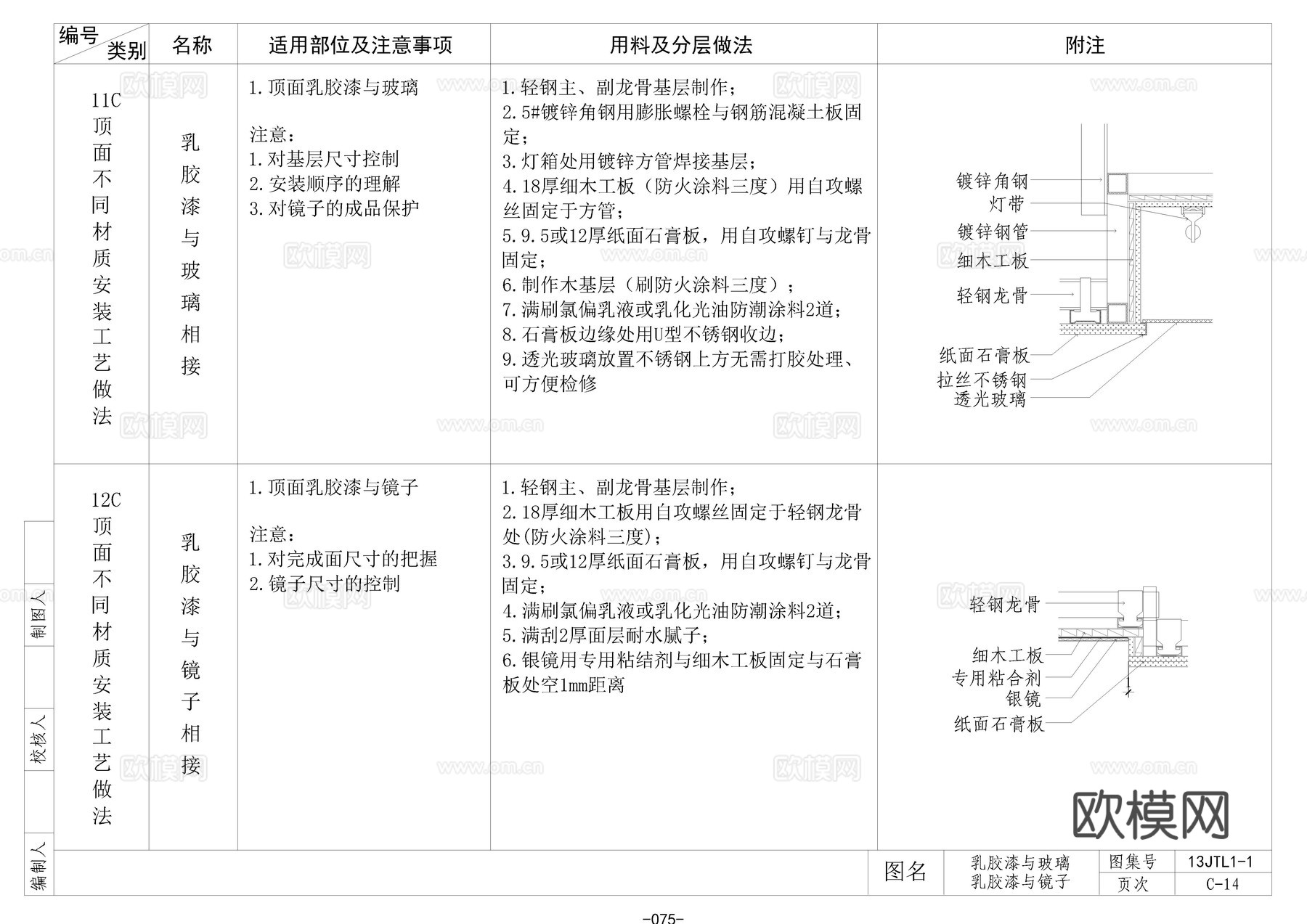 顶面CAD节点cad施工图