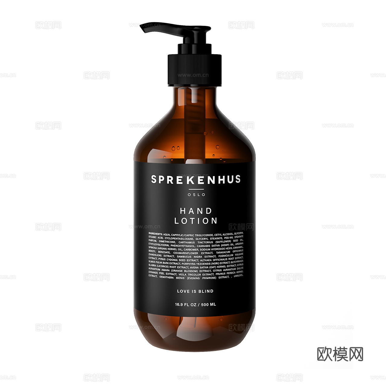 Sprekenhus 洗手液 沐浴露 洗头水 洗护用品3d模型