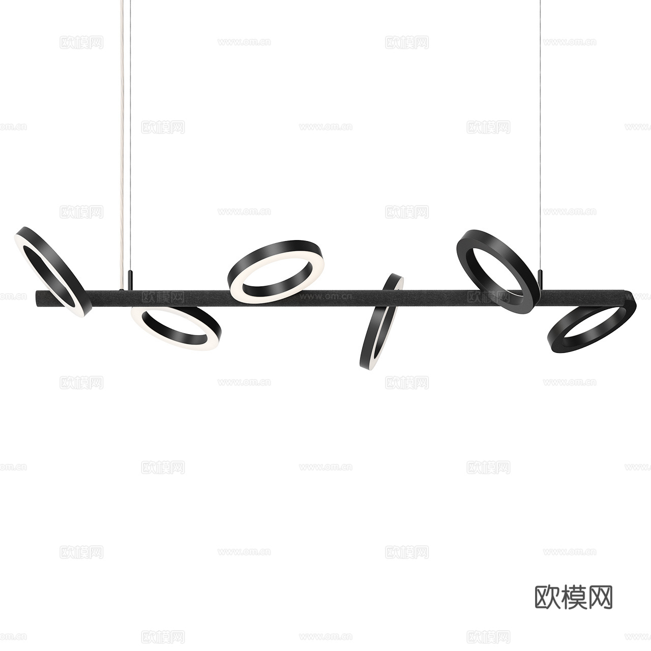 Moooi 现代吊灯 装饰吊灯 多头吊灯 长条吊灯 简约吊灯3d模型