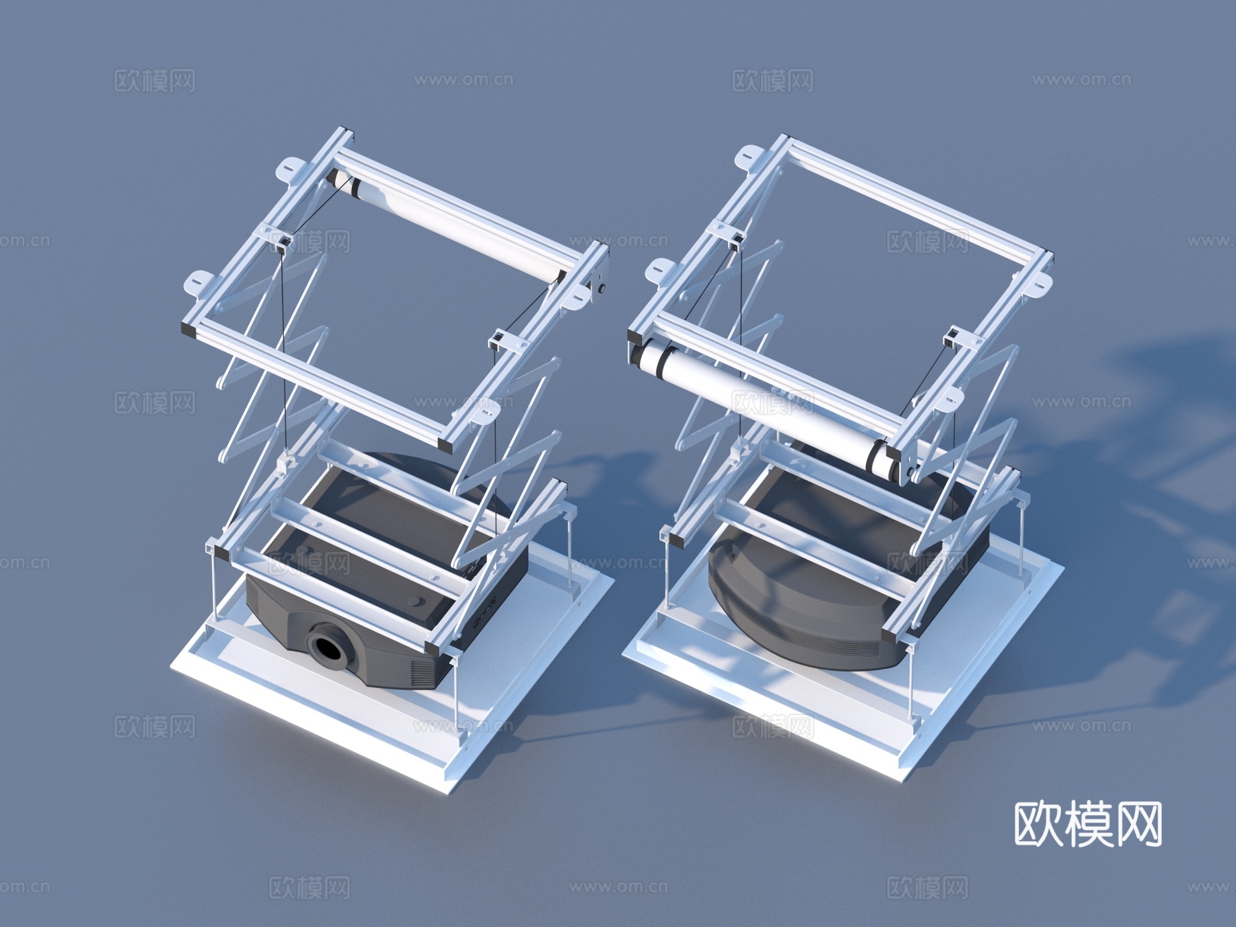 投影仪 小品3d模型