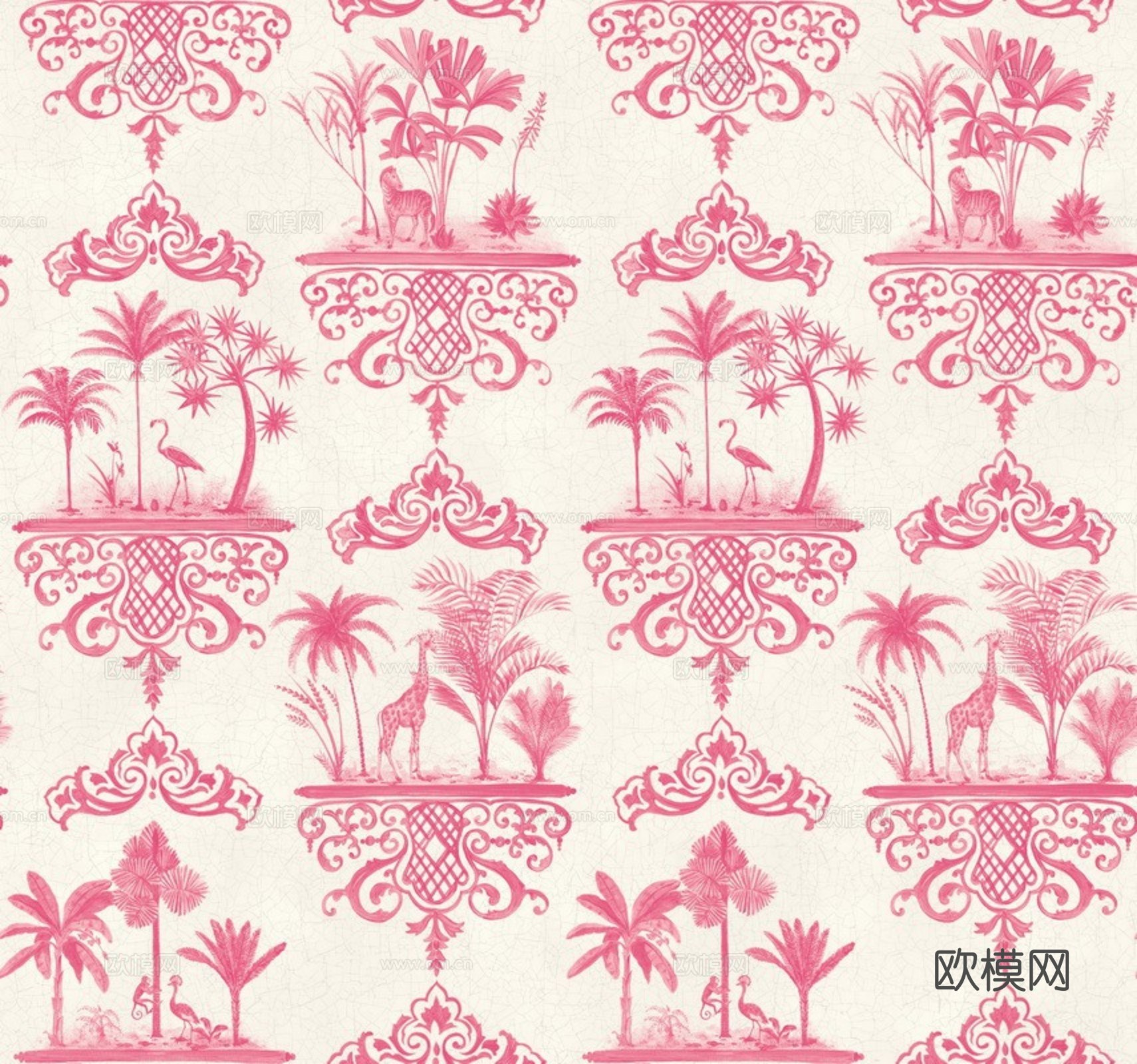 欧式壁纸 法式风情 壁纸