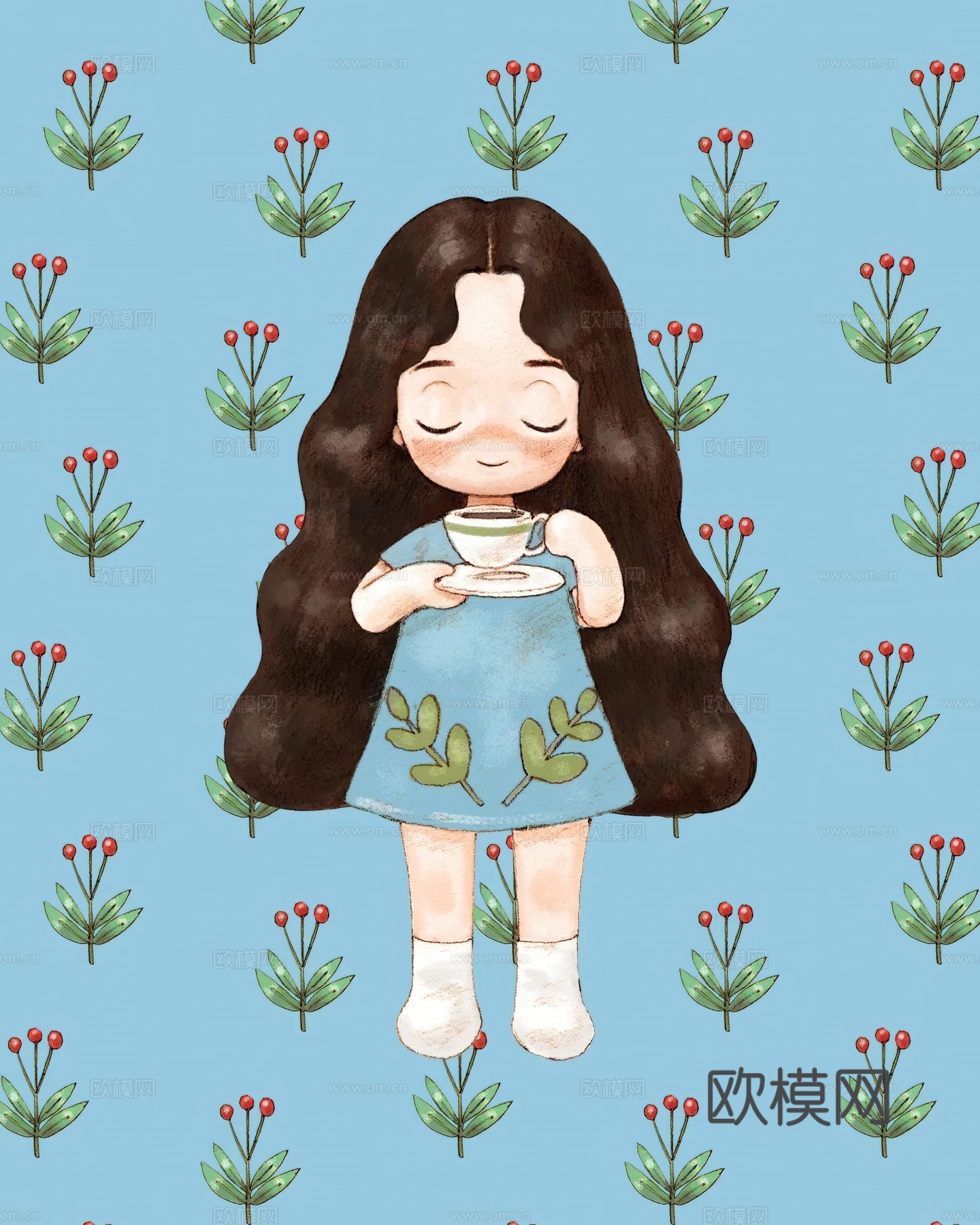 艺术挂画 挂画 装饰画 艺术画 水彩插画下载