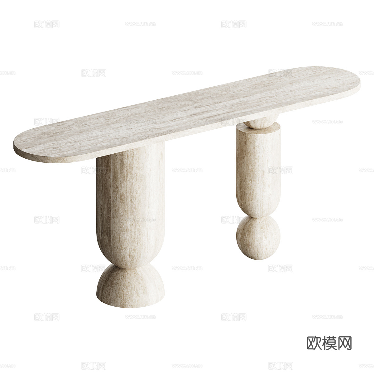 新中式侘寂端景台3d模型