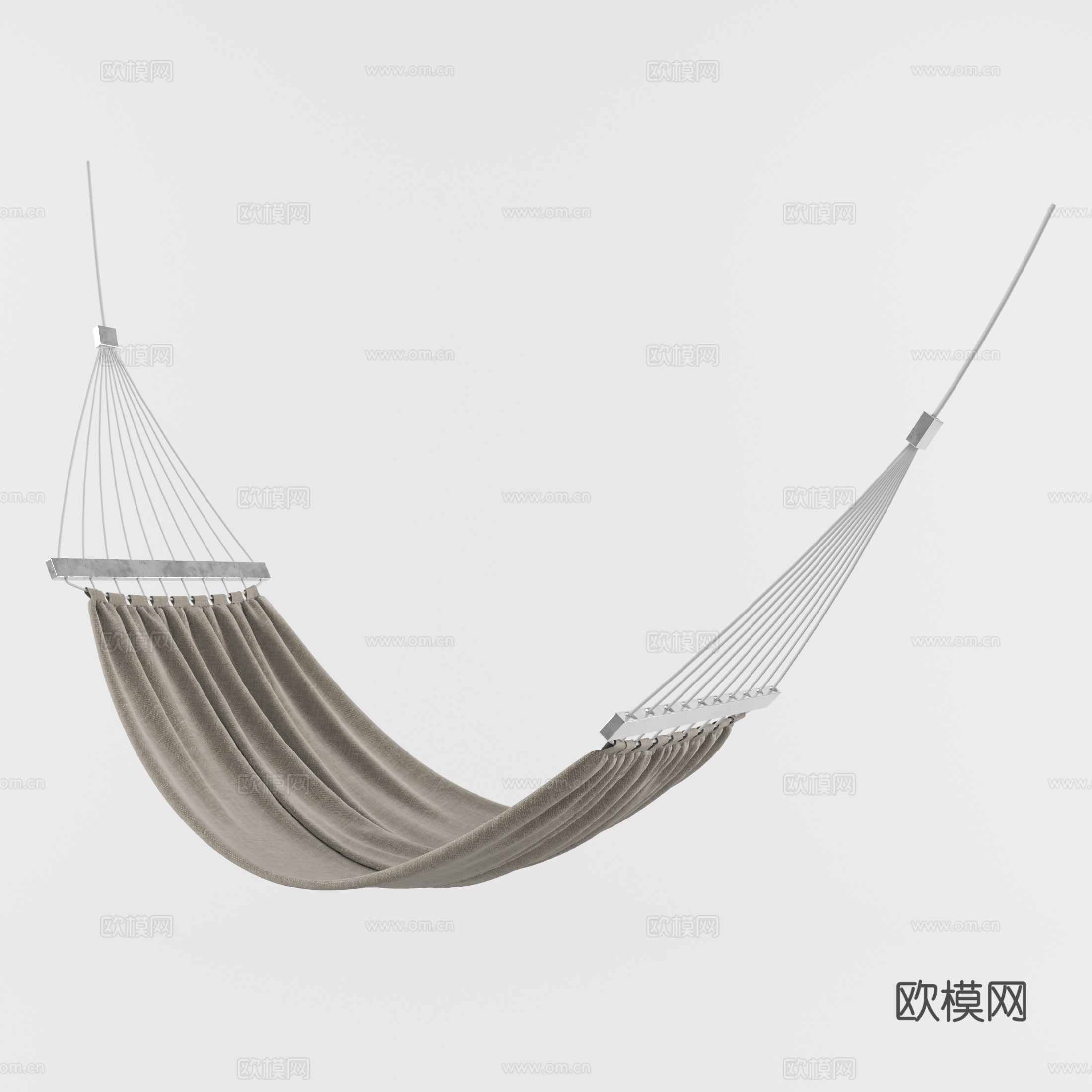 现代吊床 创意吊床 布艺吊床 简约吊床 吊床椅 个性吊床3d模型