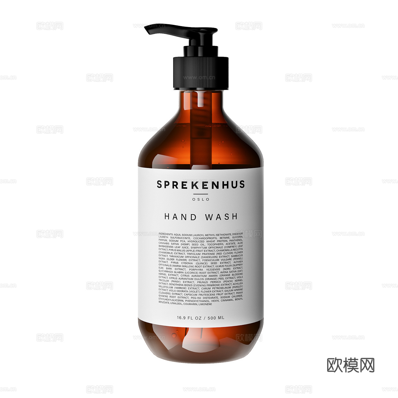 Sprekenhus 洗手液 沐浴露 洗头水 洗护用品3d模型