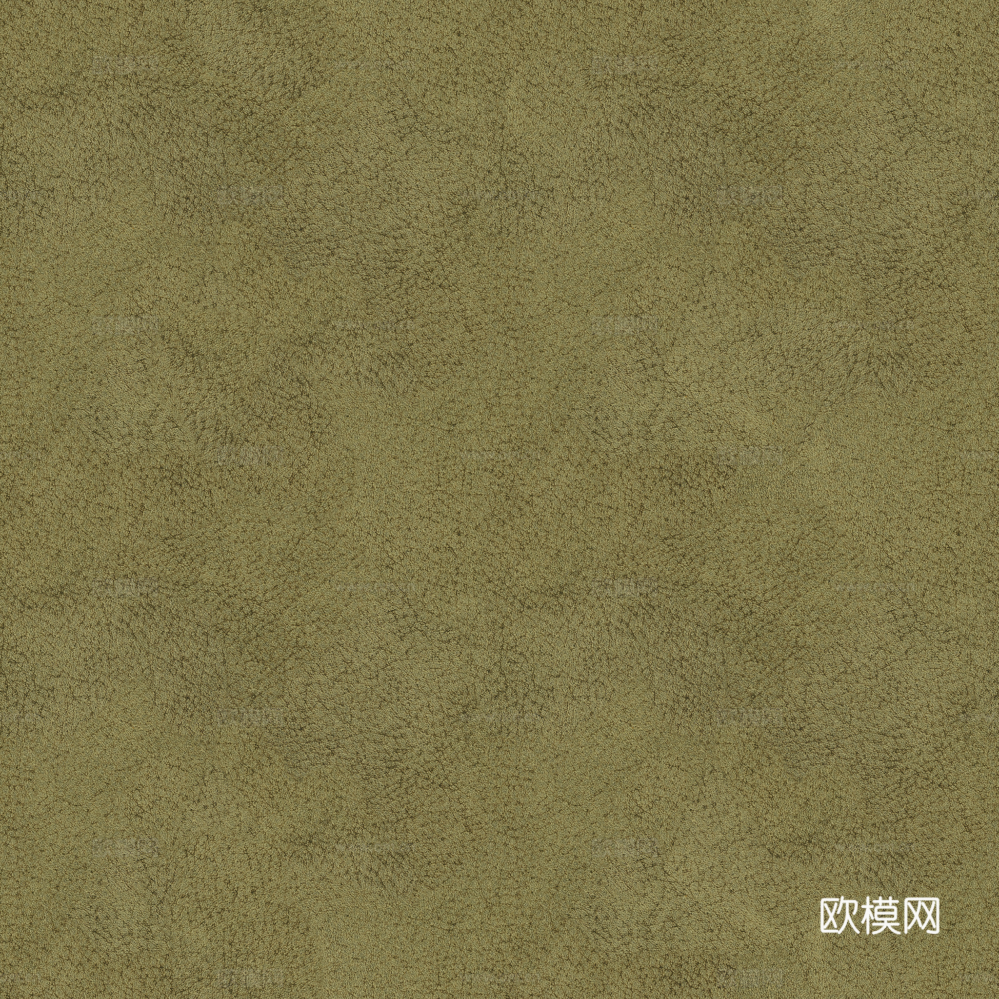 橄榄绿粗纹皮革高清无缝