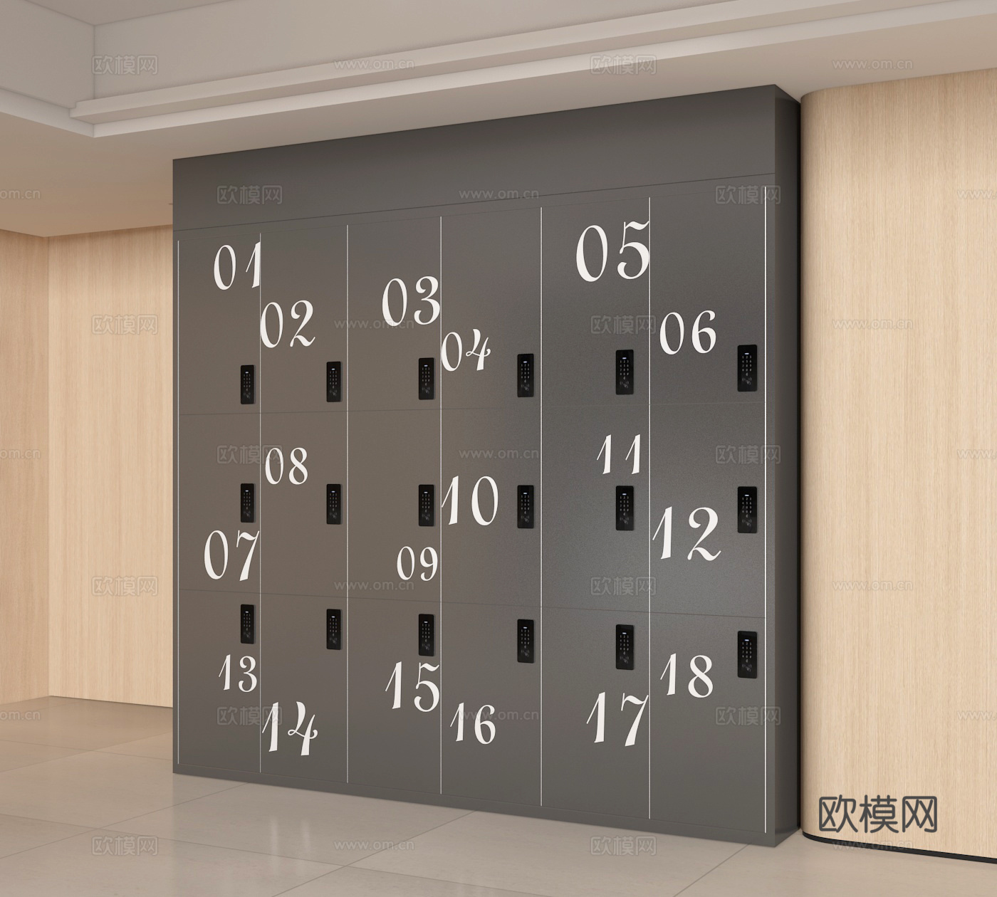 更衣柜3d模型