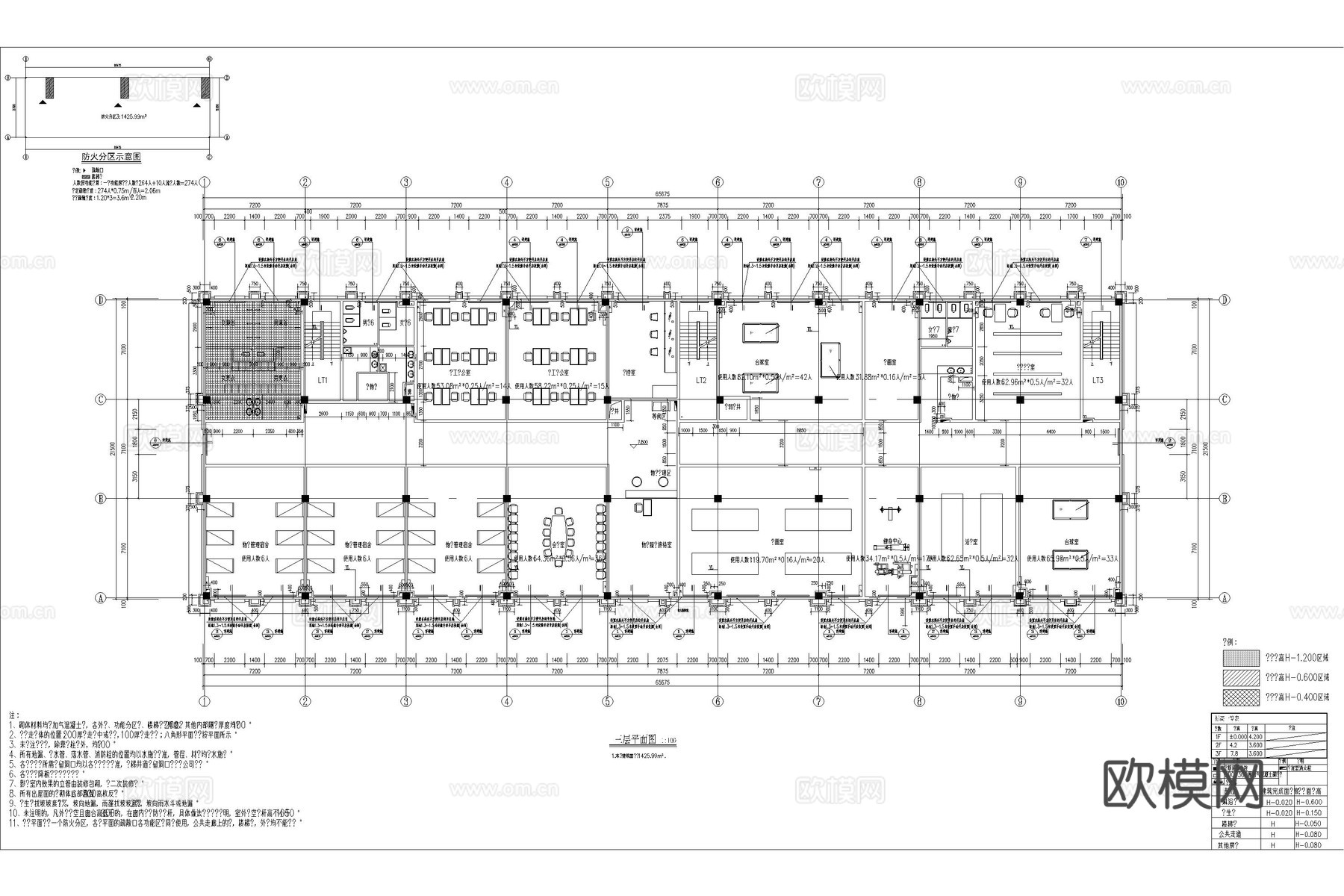 养老院 敬老院 福利院 社区养老服务中心 养老公寓 康复中心cad施工图