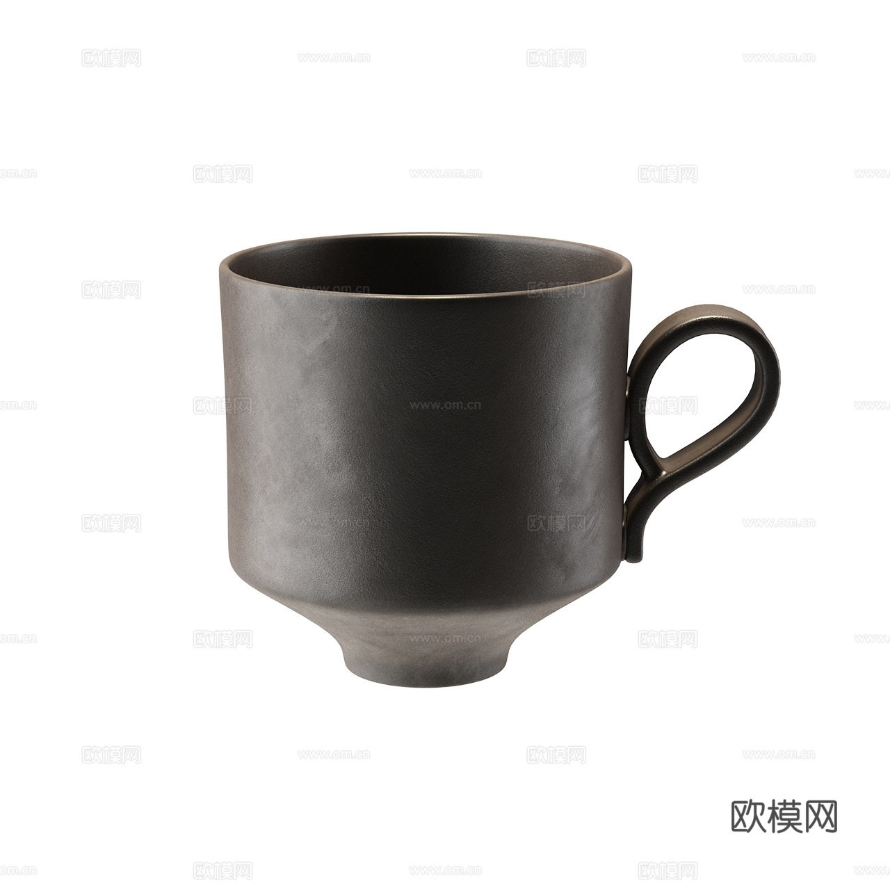 Hyroshiya 侘寂风杯子 陶瓷杯 餐具摆件 装饰品摆件3d模型