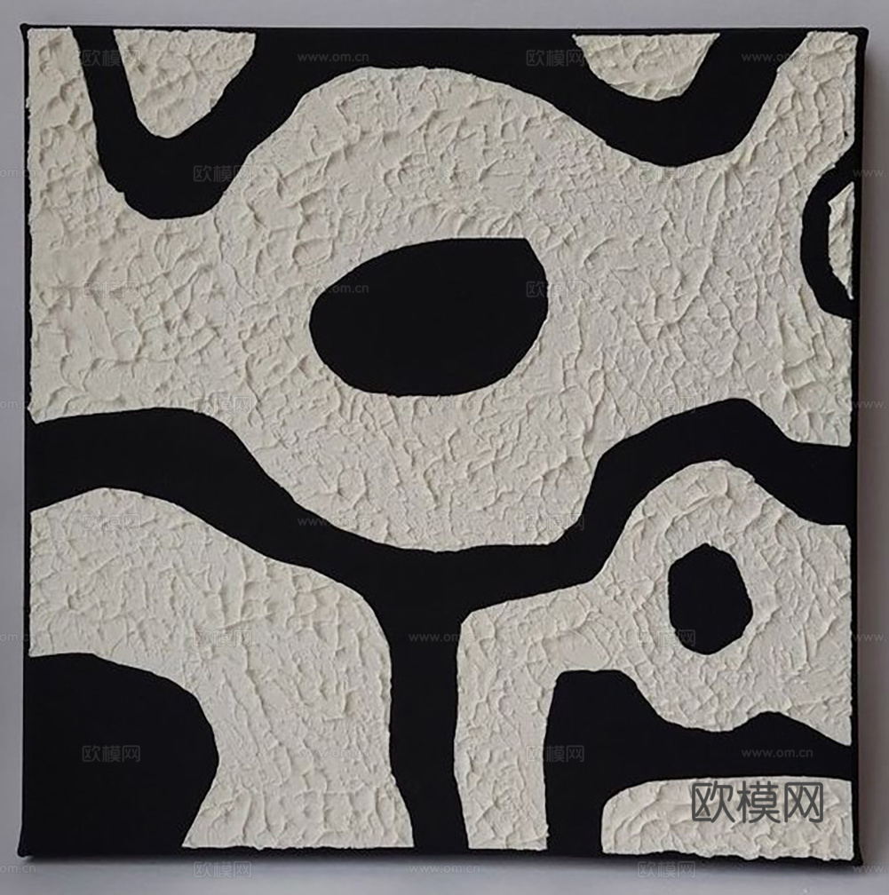 现代简约挂画  艺术挂画 黑白装饰画
