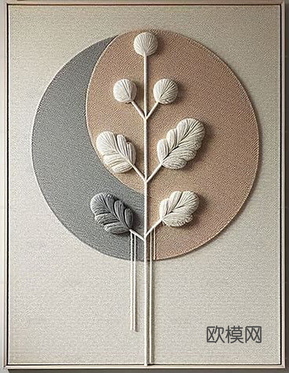 中古复古抽象画 艺术挂画 装饰画