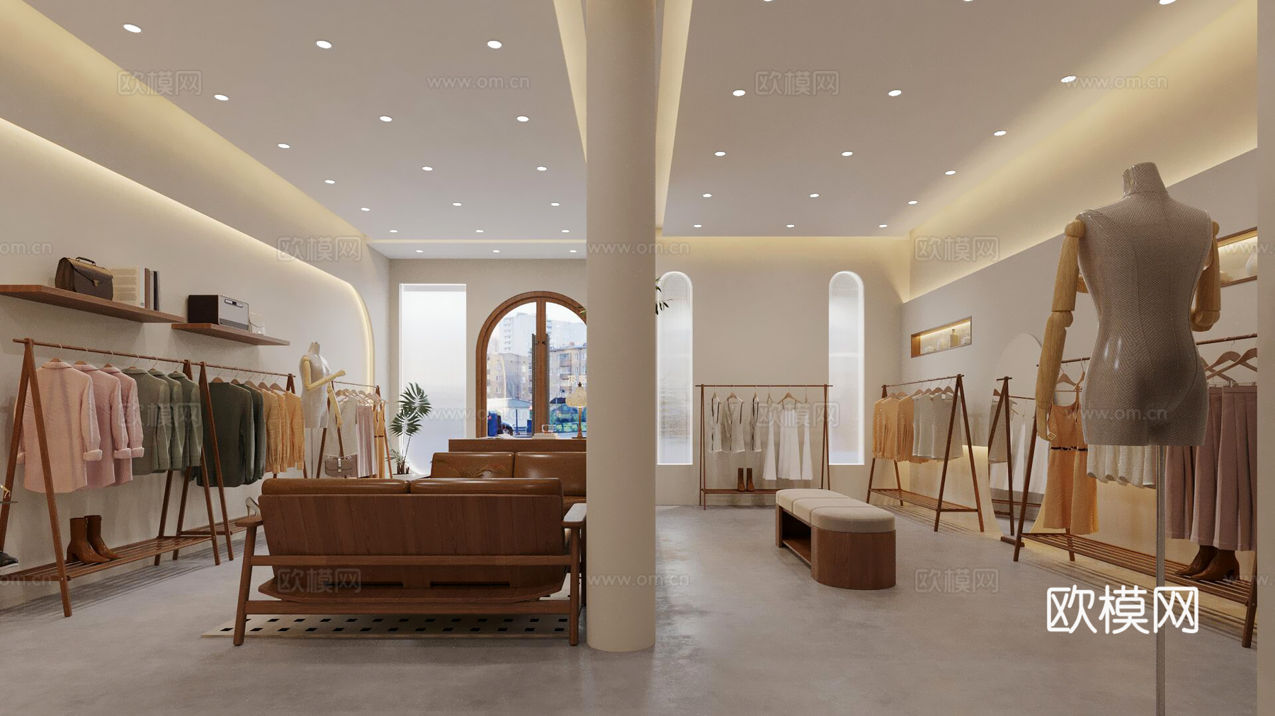 女装店3d模型