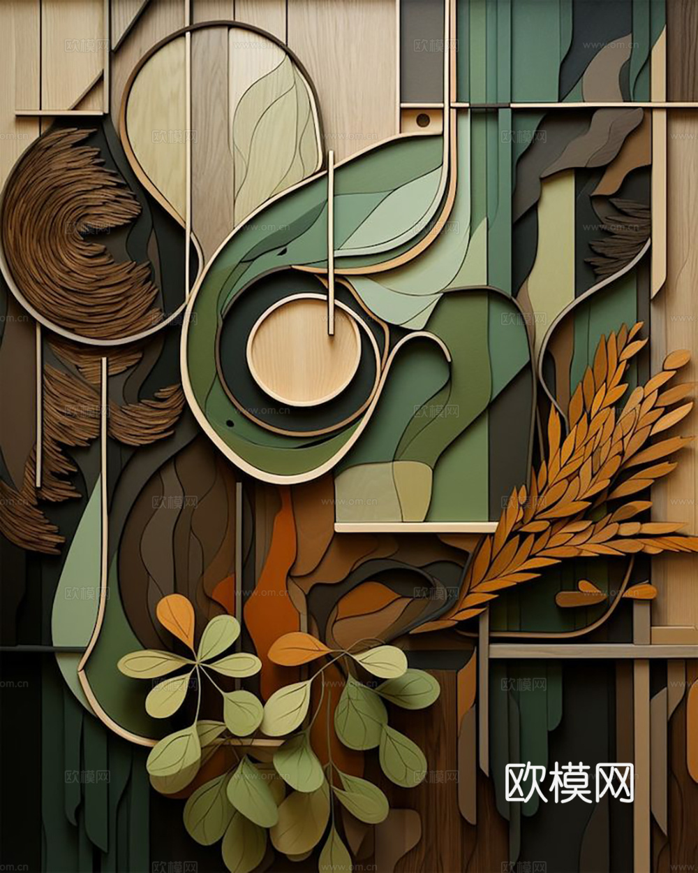 现代花朵挂画 艺术挂画 装饰画