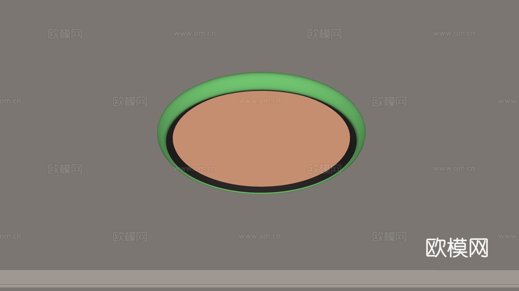 现代吸顶灯 几何形吸顶灯 卧室灯 艺术造型灯具 时尚客厅灯su模型下载（渲染图2）