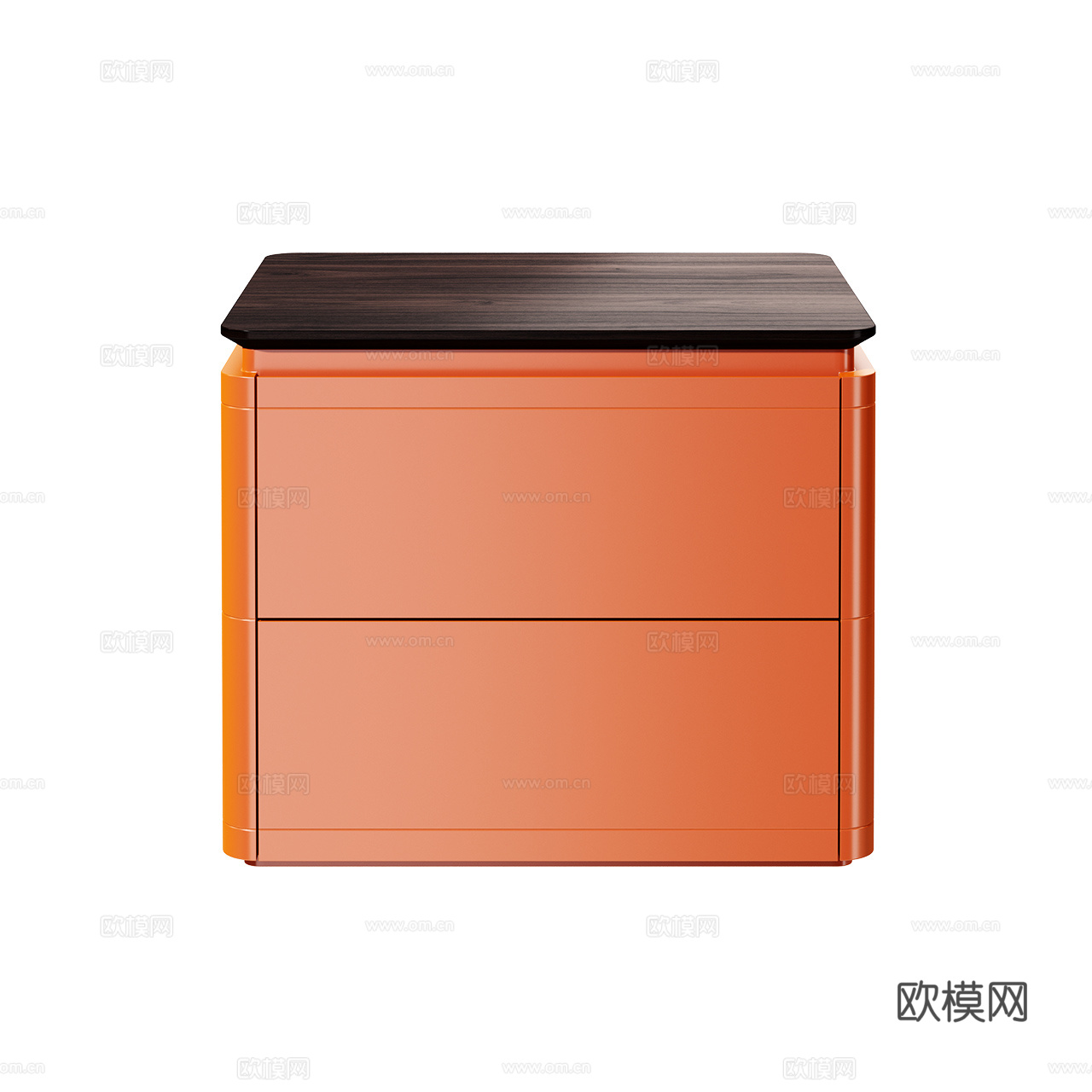 al2 现代床头柜 意式床头柜 极简床头柜 抽屉柜 装饰柜3d模型