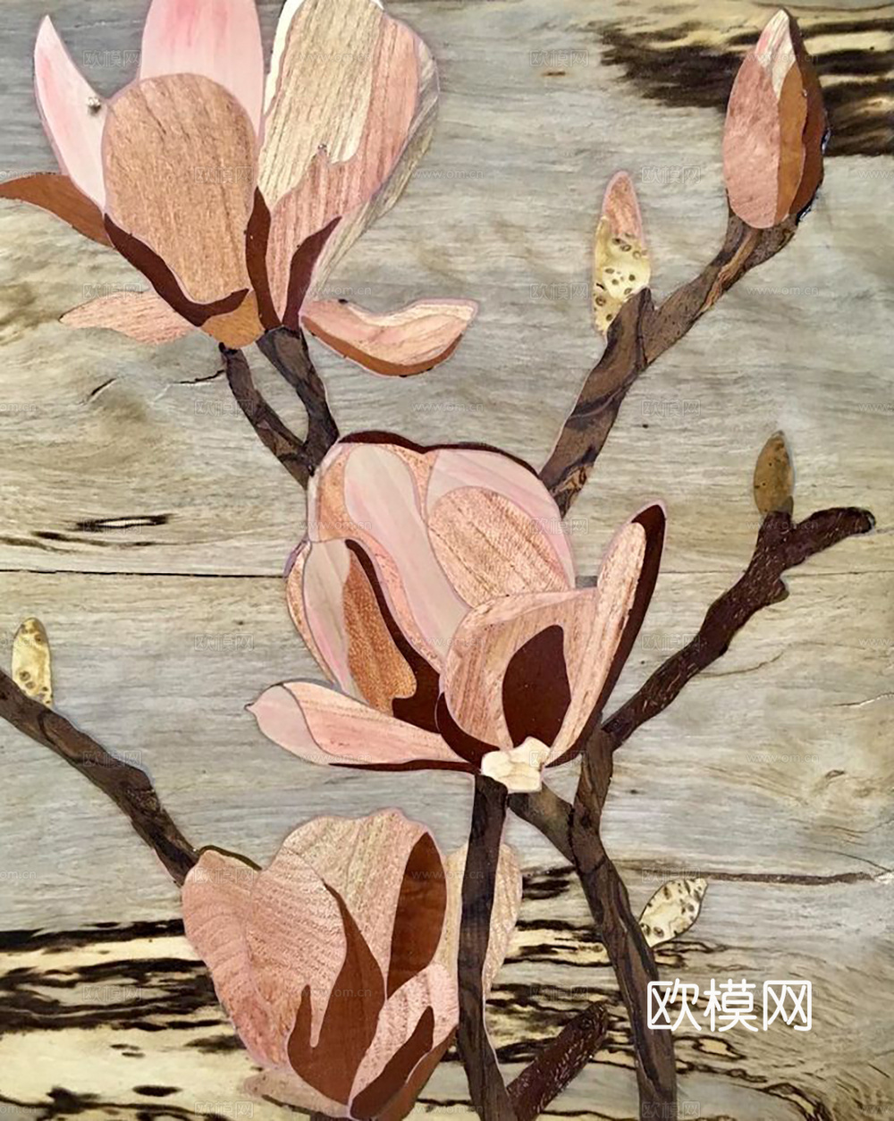 中古复古抽象画 艺术挂画 装饰画