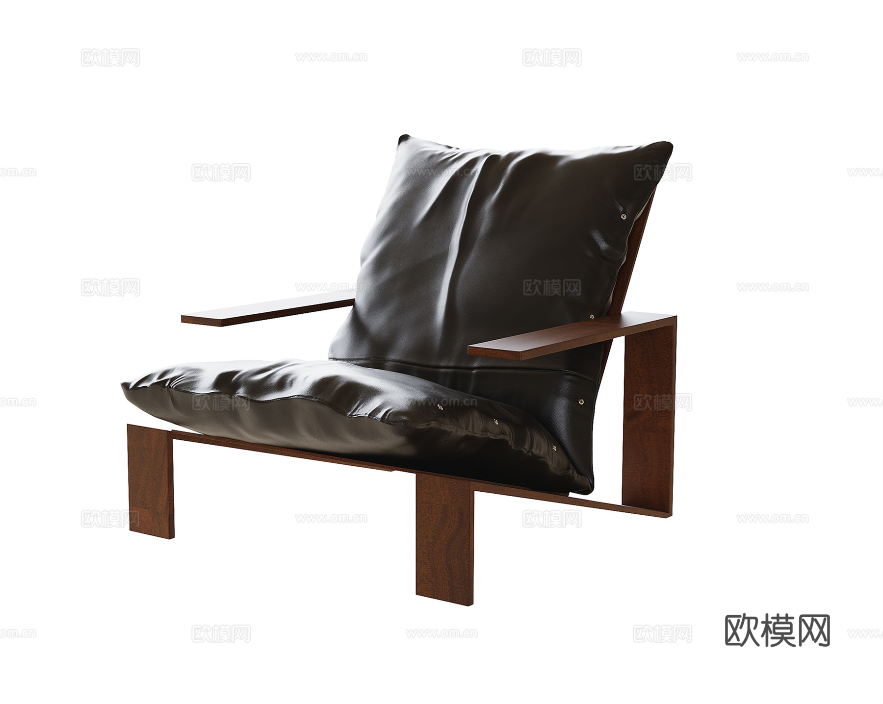 现代休闲椅 单椅3d模型
