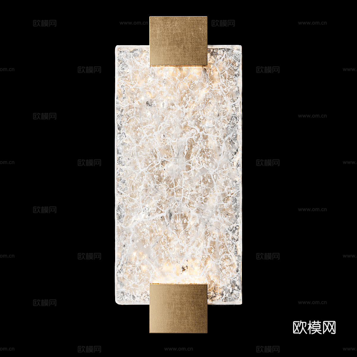 现代轻奢装饰壁灯3d模型