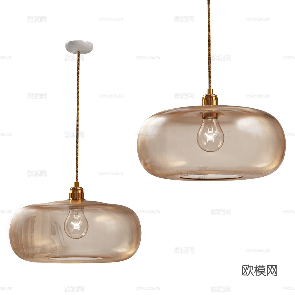 EBB & FLOW 吊灯3d模型